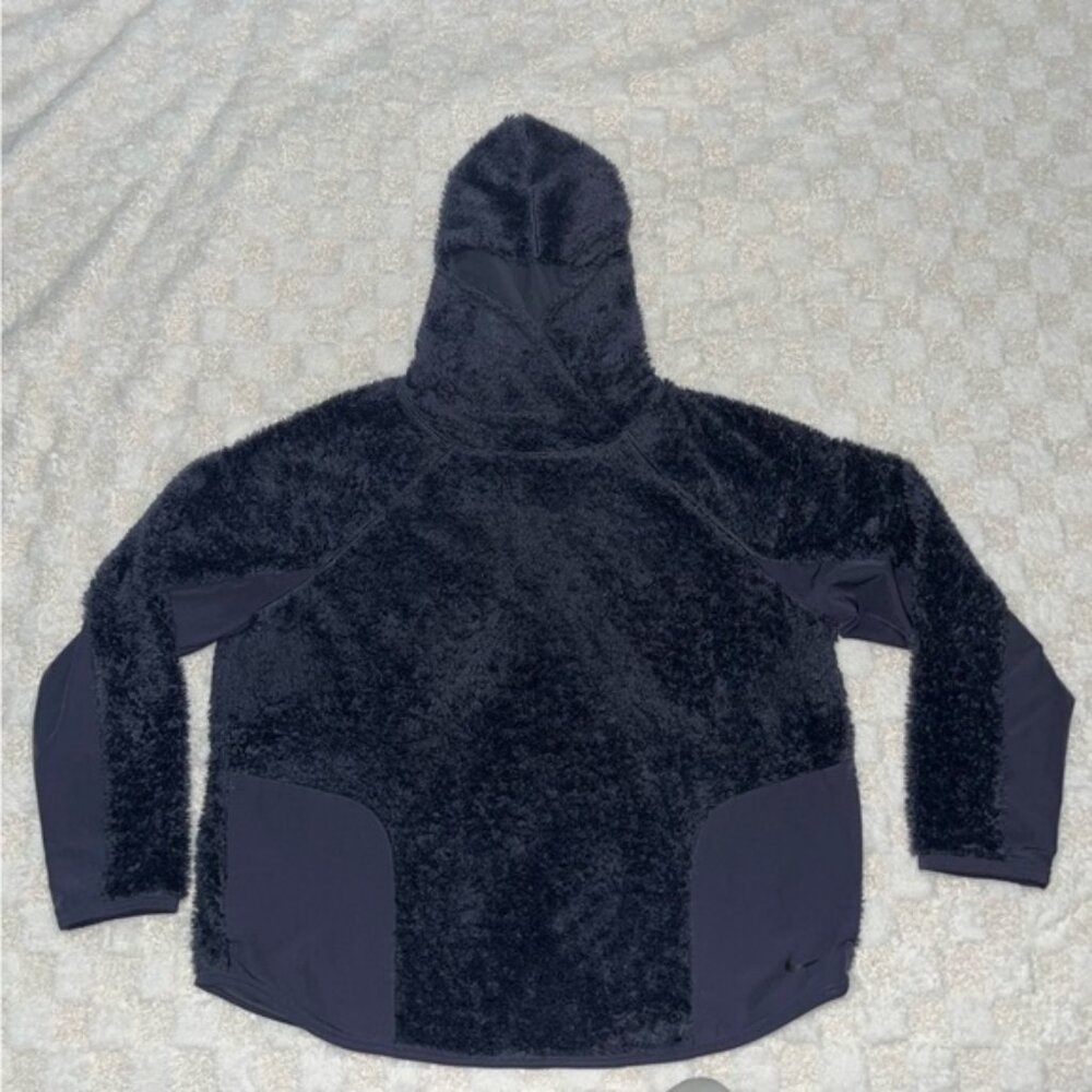 Women’s Nike Sherpa Therma Fleece Pullover Training Hoodie • Size XL